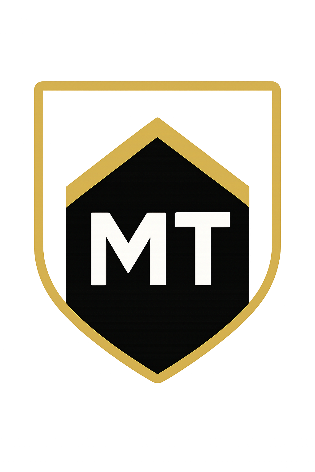 Logo Multiservices Toiture - écusson MT